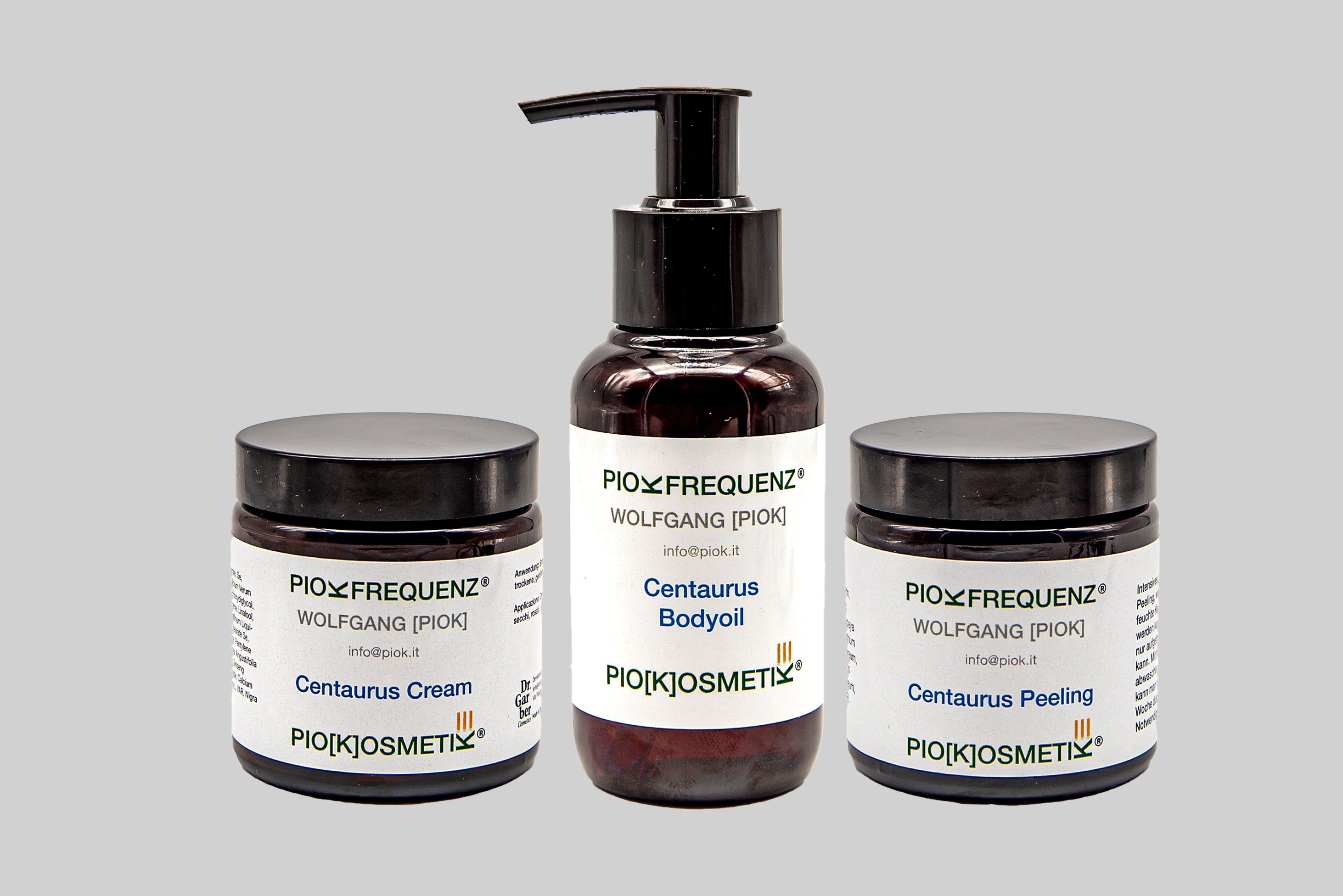 Centaurus Linie  Peeling Bodyoil/ Creme